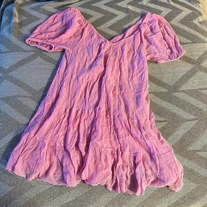 Rebecca Taylor Pink Mini Dress